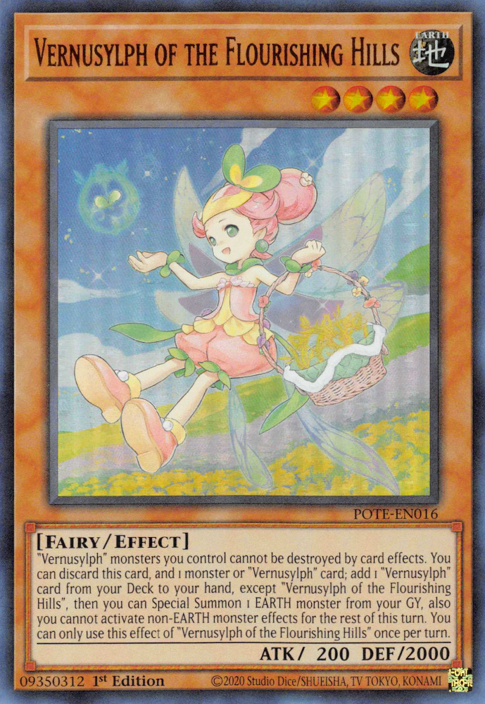 Vernusylph of the Flourishing Hills [POTE-EN016] Ultra Rare | Odin's Place