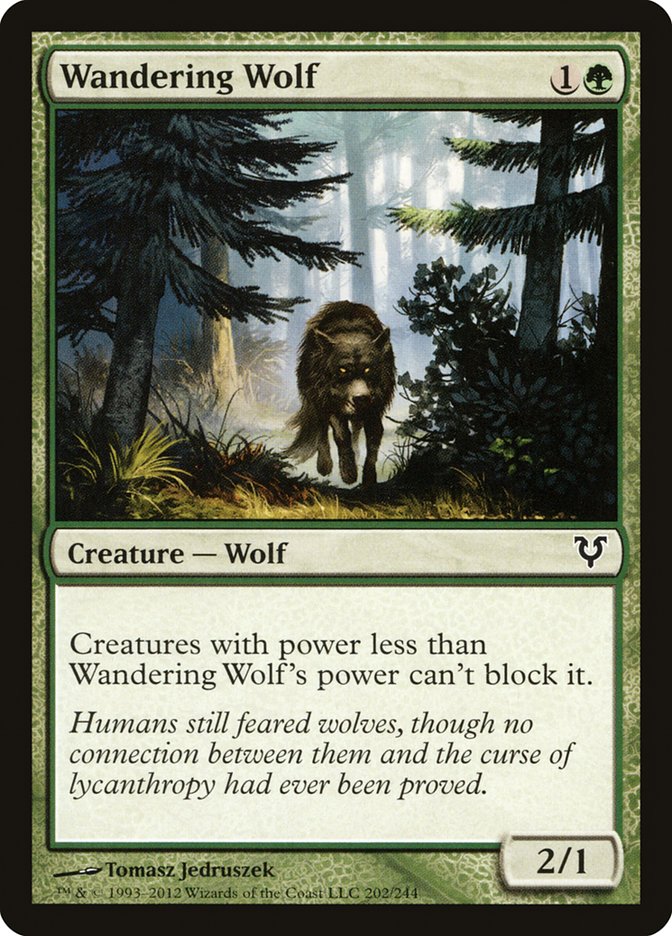 Wandering Wolf (202) [Avacyn Restored] | Odin's Place