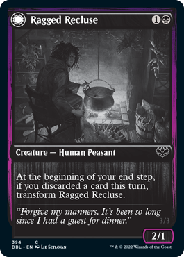 Ragged Recluse // Odious Witch [Innistrad: Double Feature] | Odin's Place