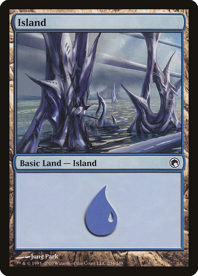 Island (234) [Scars of Mirrodin] | Odin's Place