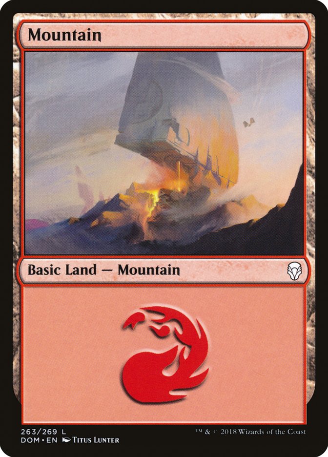 Mountain (263) [Dominaria] | Odin's Place