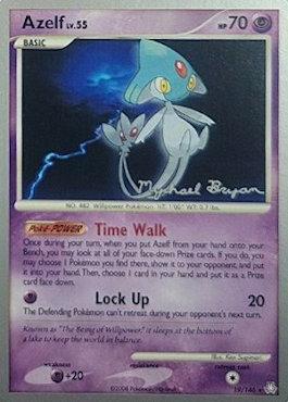 Azelf LV.55 (19/146) (Happy Luck - Mychael Bryan) [World Championships 2010] | Odin's Place