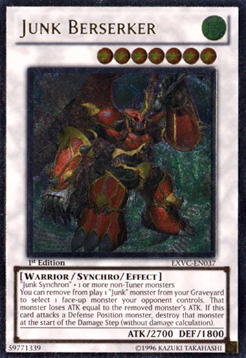 Junk Berserker [EXVC-EN037] Ultimate Rare | Odin's Place