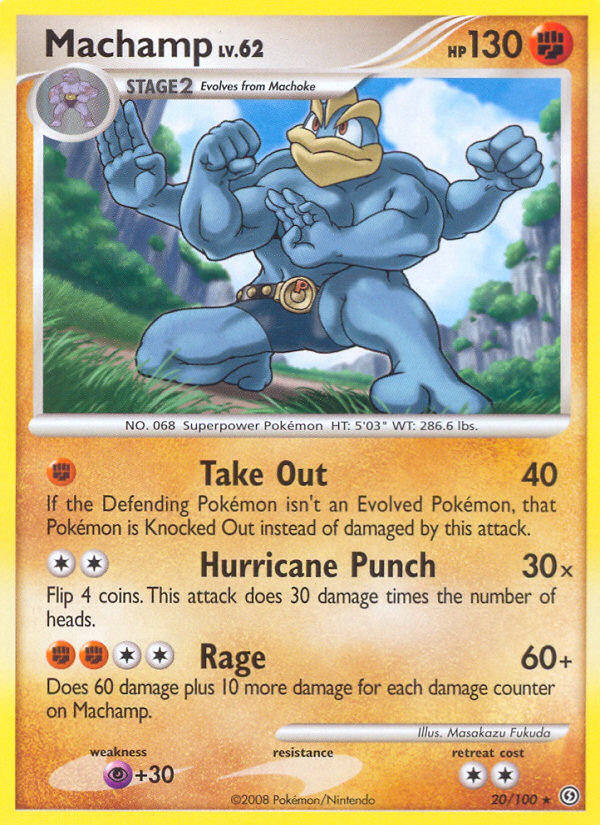 Machamp (20/100) [Diamond & Pearl: Stormfront] | Odin's Place