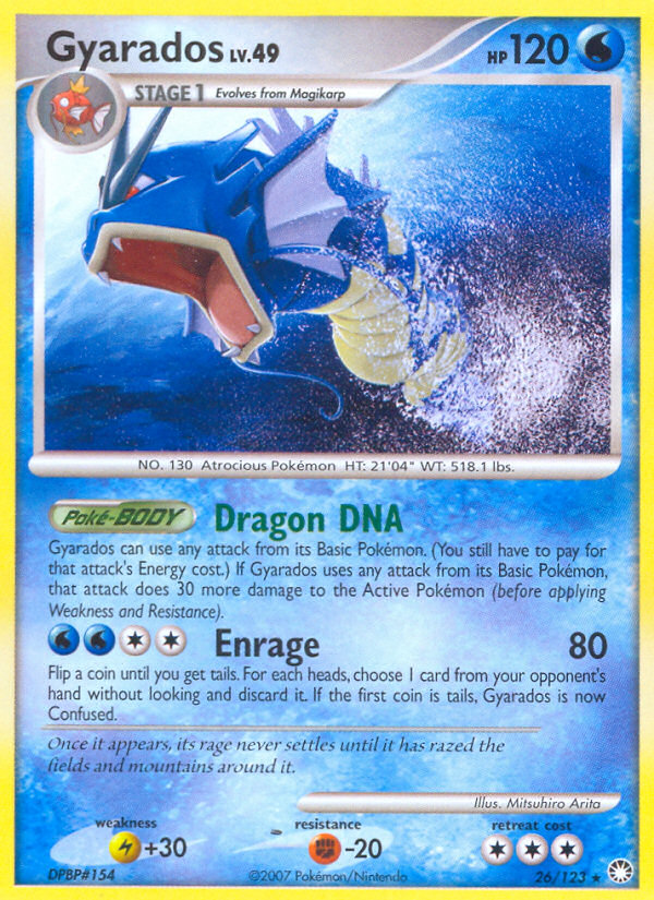 Gyarados (26/123) [Diamond & Pearl: Mysterious Treasures] | Odin's Place