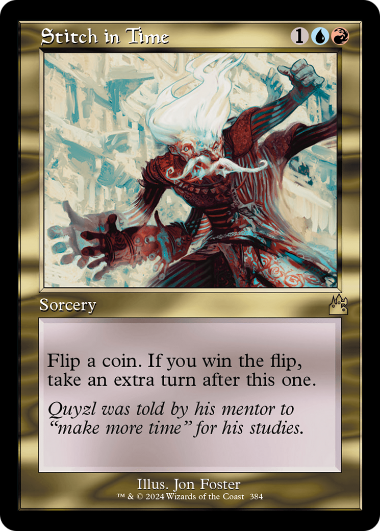 Stitch in Time (Retro Frame) [Ravnica Remastered] | Odin's Place