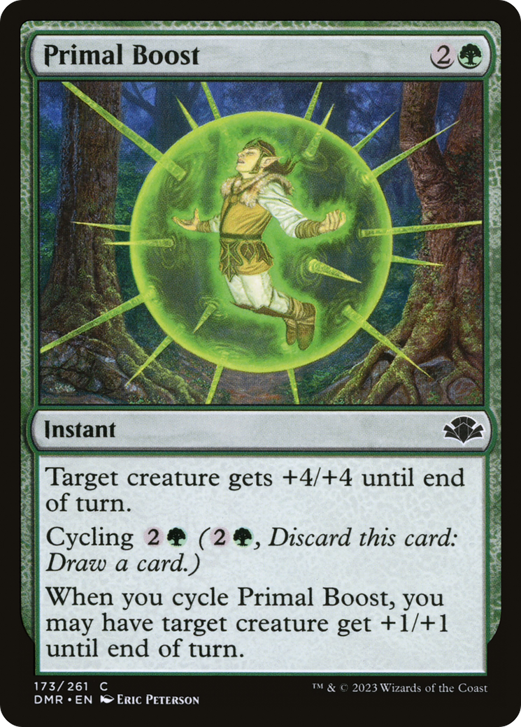 Primal Boost [Dominaria Remastered] | Odin's Place