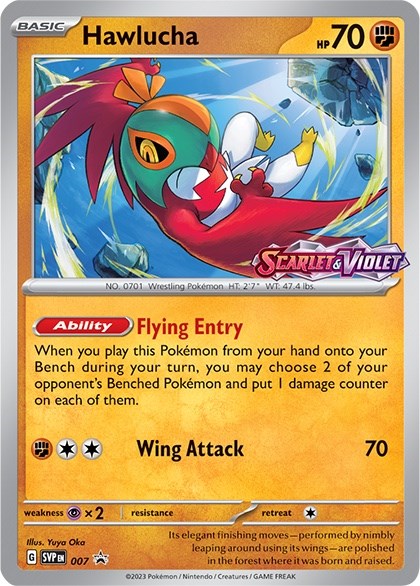 Hawlucha (007) [Scarlet & Violet: Black Star Promos] | Odin's Place