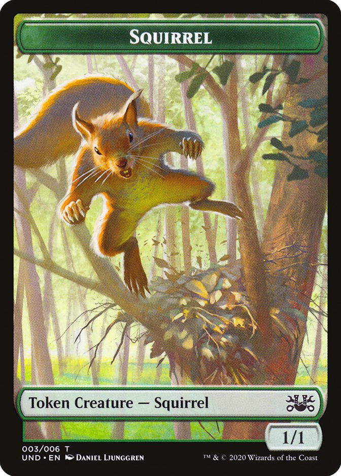 Beeble // Squirrel Double-Sided Token [Unsanctioned Tokens] | Odin's Place