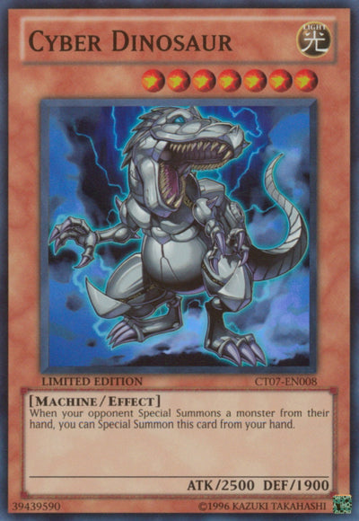 Cyber Dinosaur [CT07-EN008] Super Rare | Odin's Place