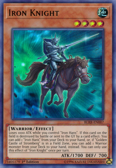 Iron Knight [BLRR-EN007] Ultra Rare | Odin's Place