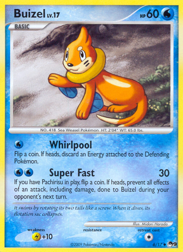 Buizel (6/17) [POP Series 9] | Odin's Place