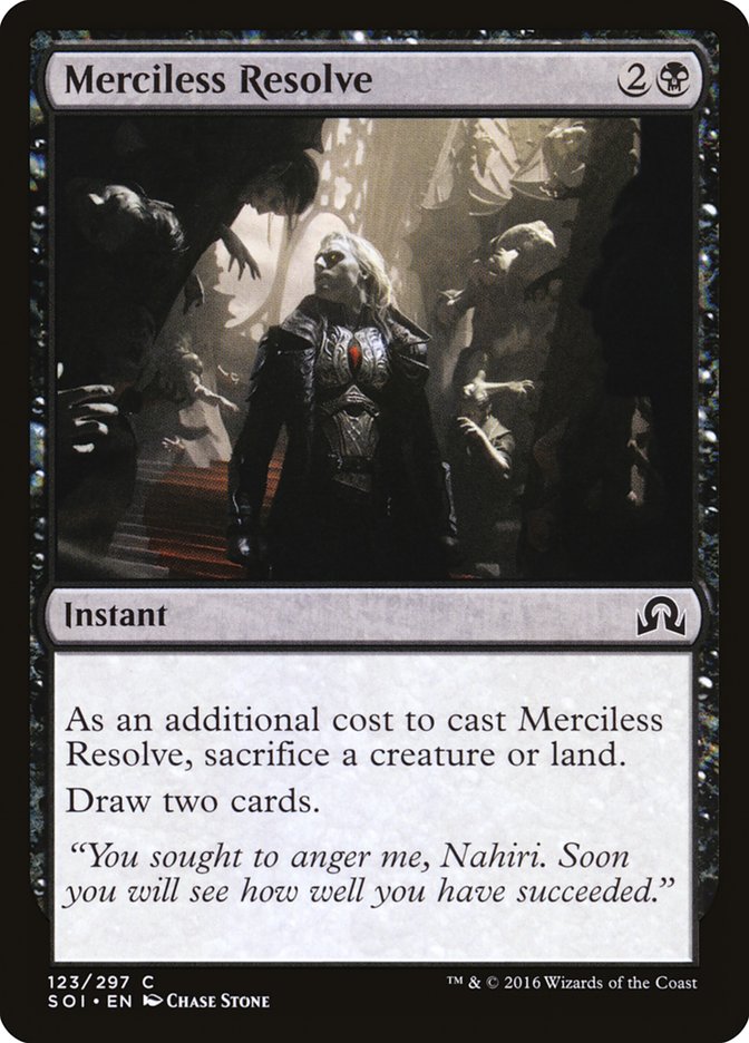 Merciless Resolve (123) [Shadows over Innistrad] | Odin's Place