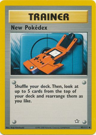 New Pokedex (95/111) [Neo Genesis Unlimited] | Odin's Place