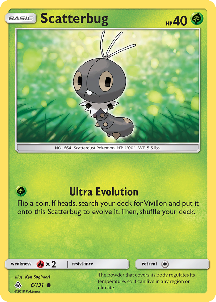 Scatterbug (6/131) [Sun & Moon: Forbidden Light] | Odin's Place