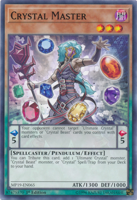 Crystal Master [MP19-EN065] Common | Odin's Place