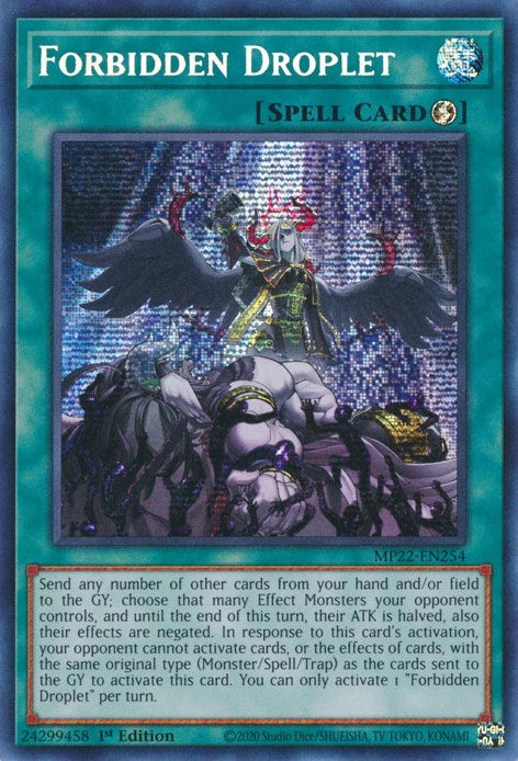 Forbidden Droplet [MP22-EN254] Prismatic Secret Rare | Odin's Place