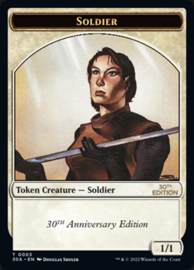Soldier Token [30th Anniversary Tokens] | Odin's Place