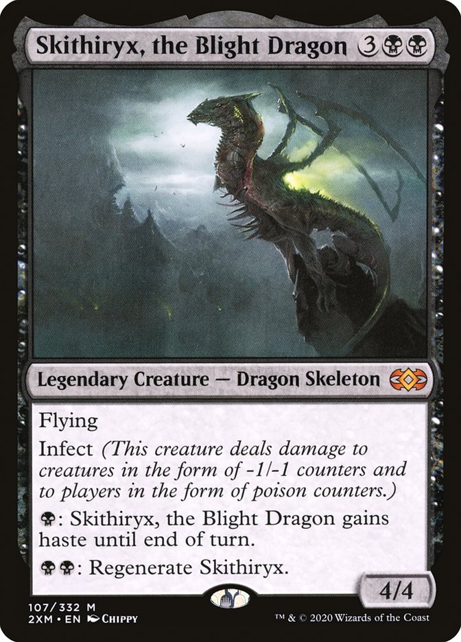 Skithiryx, the Blight Dragon [Double Masters] | Odin's Place