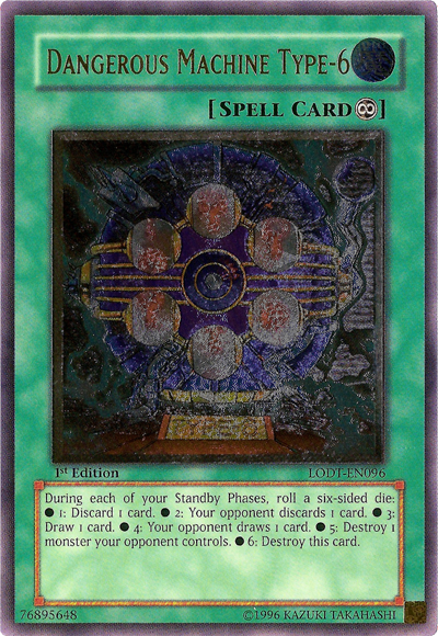 Dangerous Machine Type-6 [LODT-EN096] Ultimate Rare | Odin's Place