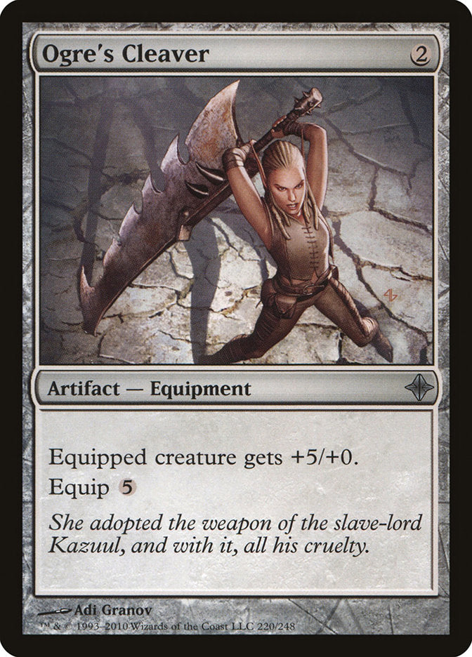 Ogre's Cleaver (220) [Rise of the Eldrazi] | Odin's Place