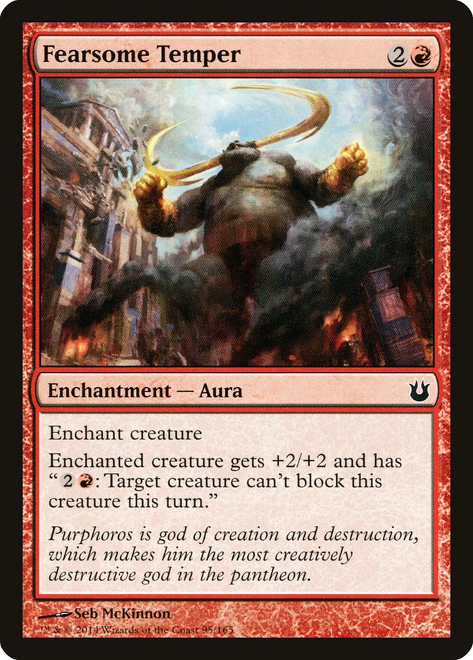 Fearsome Temper (95) [Born of the Gods] | Odin's Place