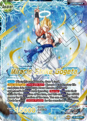 Son Goku & Vegeta // Miracle Strike Gogeta (Gold Stamped) (P-069) [Mythic Booster] | Odin's Place