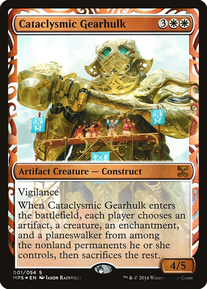 Cataclysmic Gearhulk (1) [Kaladesh Inventions] | Odin's Place