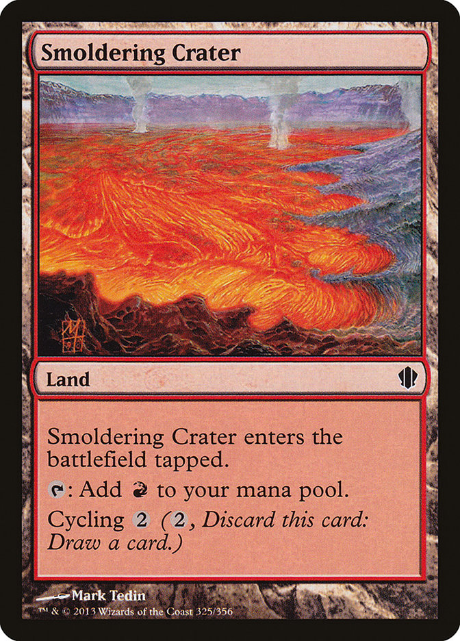 Smoldering Crater (325) [Commander 2013] | Odin's Place