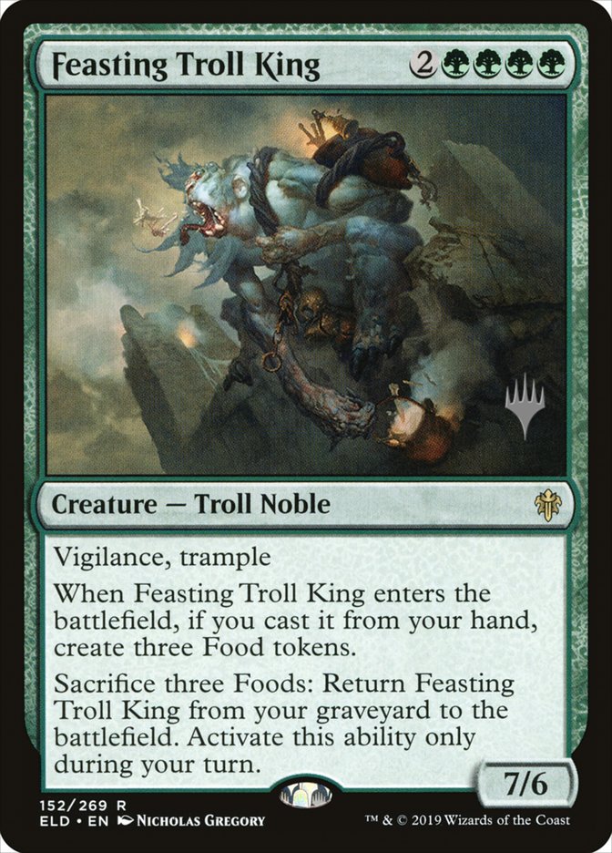 Feasting Troll King (Promo Pack) [Throne of Eldraine Promos] | Odin's Place