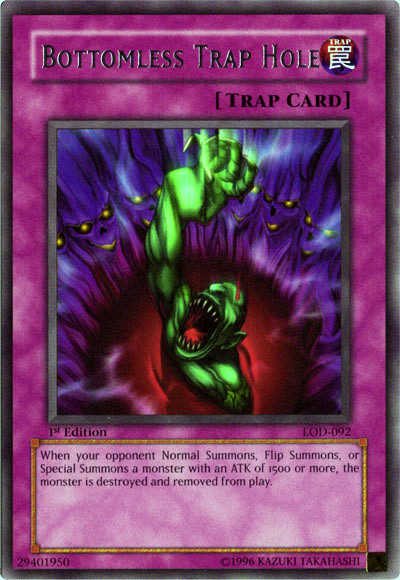 Bottomless Trap Hole [LOD-092] Rare | Odin's Place