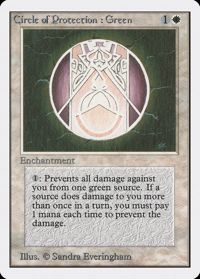 Circle of Protection: Green (12) [Unlimited Edition] | Odin's Place