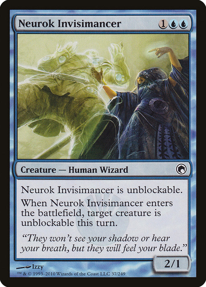 Neurok Invisimancer (37) [Scars of Mirrodin] | Odin's Place