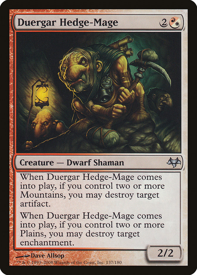 Duergar Hedge-Mage (137) [Eventide] | Odin's Place