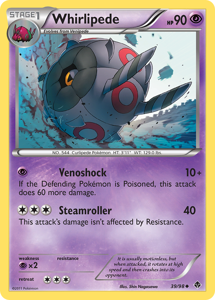 Whirlipede (39/98) [Black & White: Emerging Powers] | Odin's Place