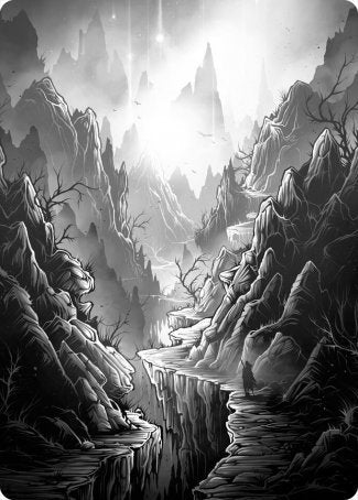 Mountain Art Card [Innistrad: Midnight Hunt Art Series] | Odin's Place