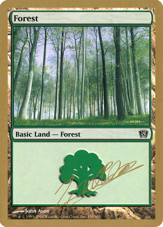 Forest (jn350) (Julien Nuijten) [World Championship Decks 2004] | Odin's Place