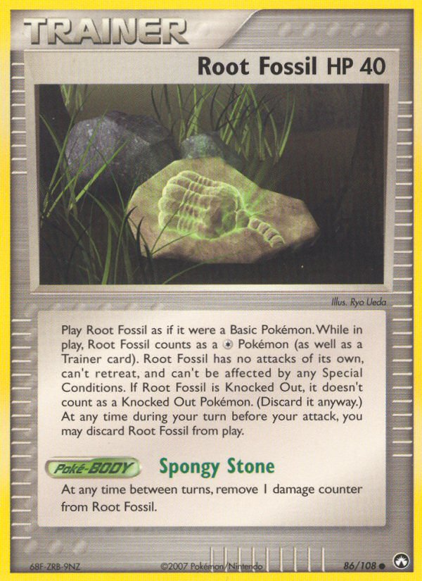 Root Fossil (86/108) [EX: Power Keepers] | Odin's Place