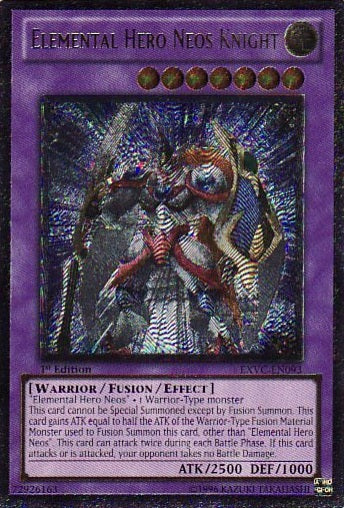 Elemental Hero Neos Knight [EXVC-EN093] Ultimate Rare | Odin's Place