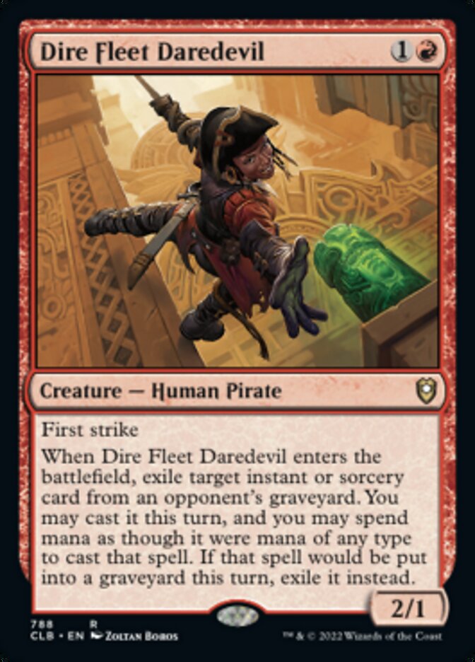 Dire Fleet Daredevil [Commander Legends: Battle for Baldur's Gate] | Odin's Place