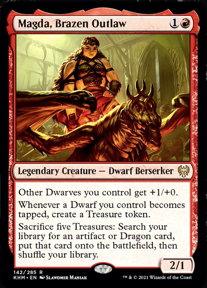 Magda, Brazen Outlaw [Kaldheim] | Odin's Place