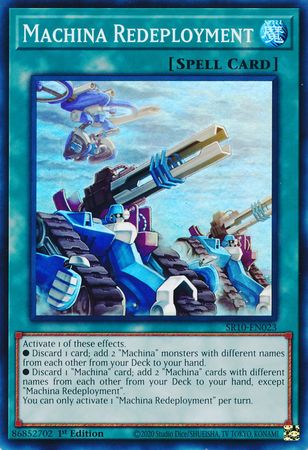 Machina Redeployment [SR10-EN023] Super Rare | Odin's Place