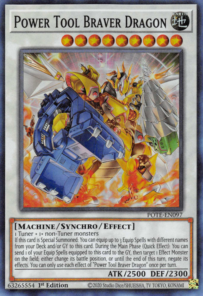 Power Tool Braver Dragon [POTE-EN097] Super Rare | Odin's Place
