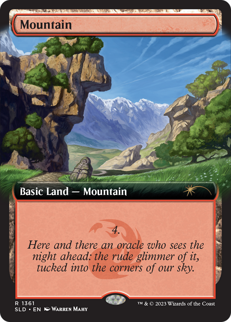 Mountain (1361) [Secret Lair Drop Series] | Odin's Place
