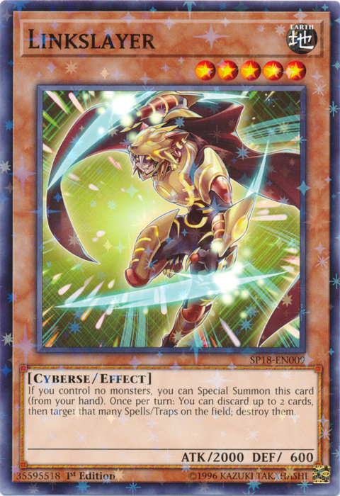 Linkslayer [SP18-EN009] Starfoil Rare | Odin's Place