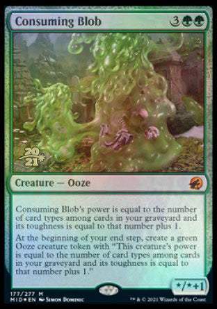 Consuming Blob [Innistrad: Midnight Hunt Prerelease Promos] | Odin's Place