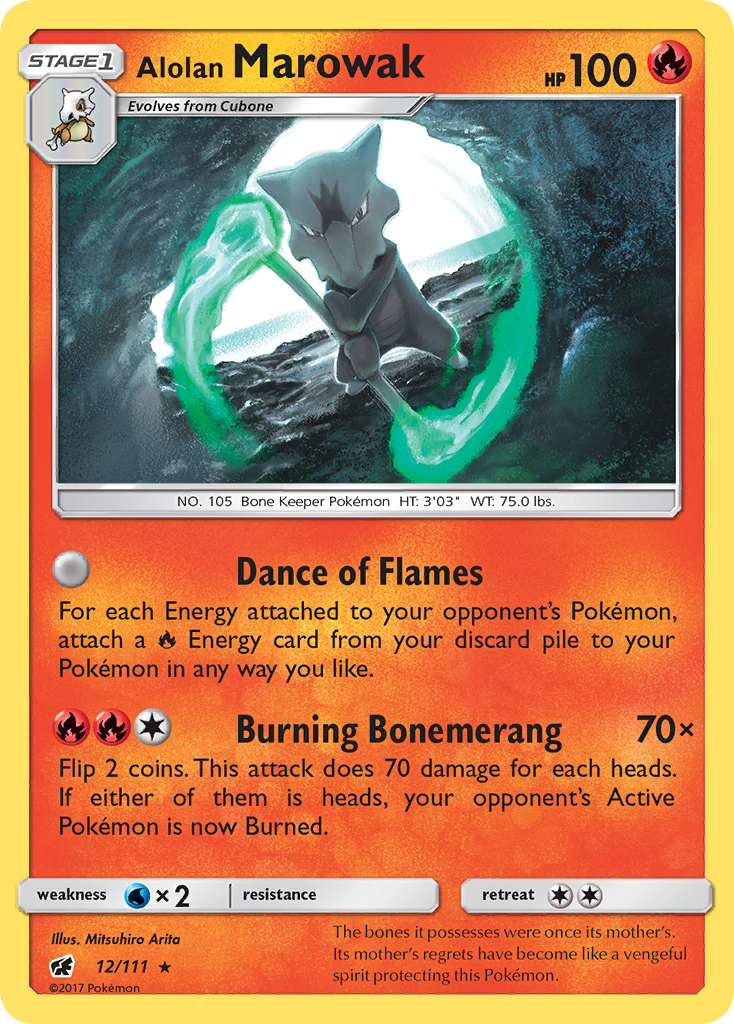 Alolan Marowak (12/111) [Sun & Moon: Crimson Invasion] | Odin's Place