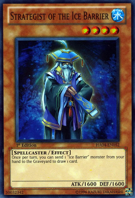 Strategist of the Ice Barrier [HA04-EN052] Super Rare | Odin's Place