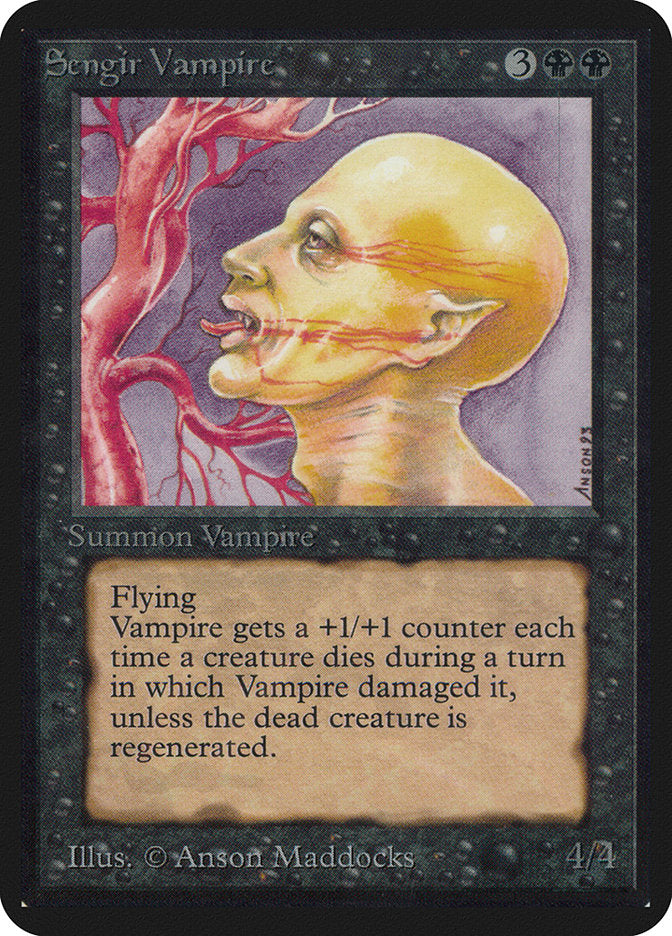 Sengir Vampire (127) [Alpha Edition] | Odin's Place