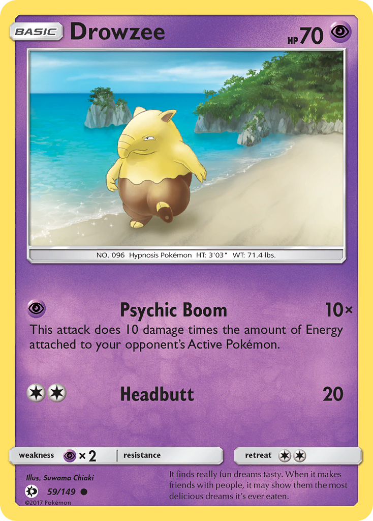 Drowzee (59/149) [Sun & Moon: Base Set] | Odin's Place